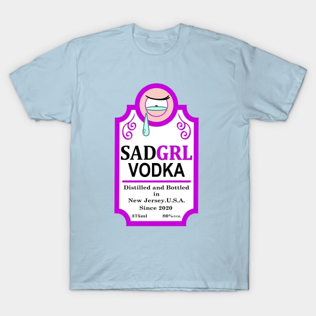 Sad girl t shirt outlet